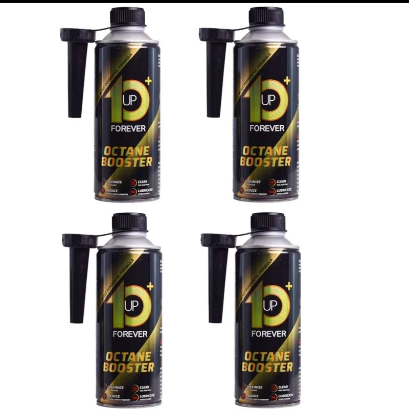 اکتان بوستر و مکمل سوخت آپ تن پلاس فور آور مدل پلاس حجم 500میلی لیتر بسته 4عددی